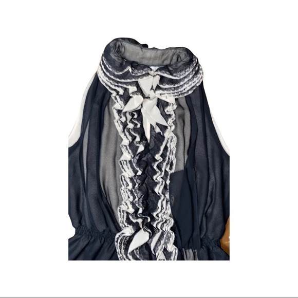 Robert Rodriguez Neiman Marcus for Target Ruffle Lace Front Detail Size Small - Picture 5 of 10